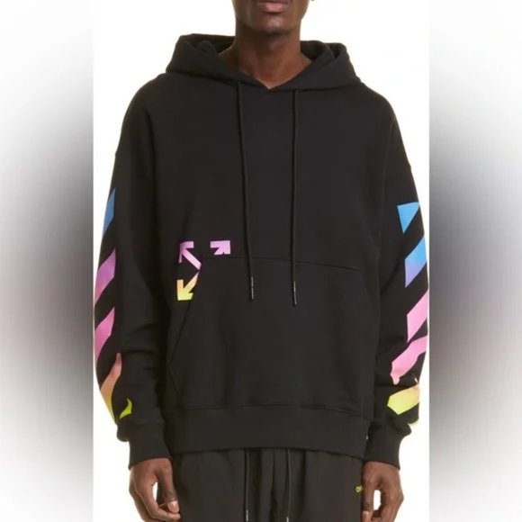 Off-White Other - Off-White Rainbow Arrows Graphic Hoodie